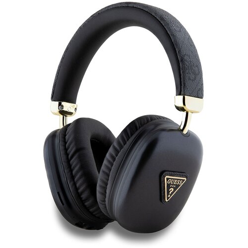 Guess Stereo brezžične slu&amp;scaron;alke Bluetooth 5.3 4G trikotni vzorec, Črna, (21724412) Slike