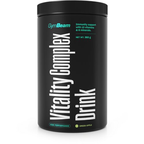 GymBeam vitality complex drink 360 g  zelena jabuka Cene