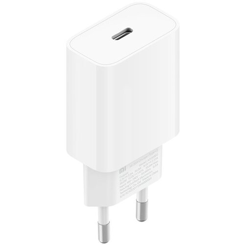 Xiaomi Mi adapter za punjač 20W USB-C bijeli Slike
