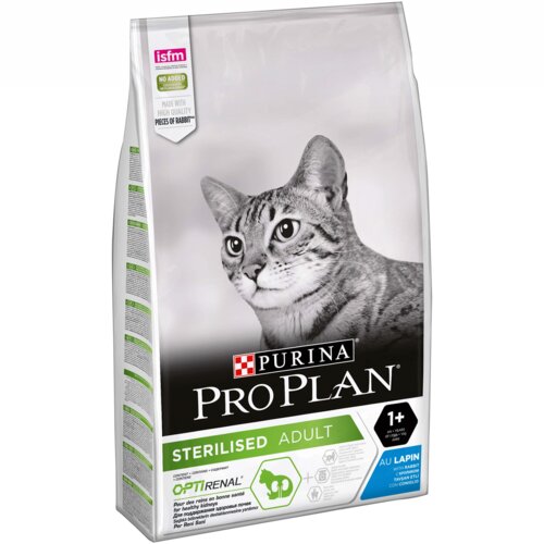 Purina suva hrana za sterilisane ili kastrirane mačke, zečetina, 400g Slike