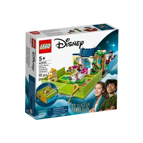 Lego kocke Disney Knjiga pustolovskih zgodb Petra Pana in Wendy 43220