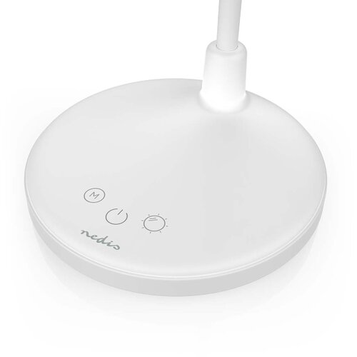 Nedis LTLRM11WT - LED prigu&amp;scaron;iva punjiva dodirna lampa LED/6W/1200 mAh 3000/4000/5700K bela Slike