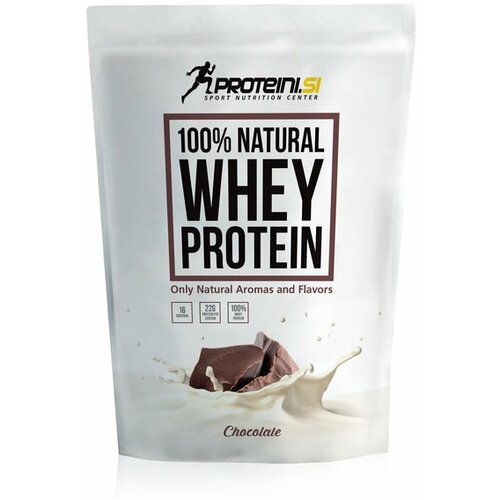 Proteini.si protein 100% natural whey chocolate 500g Slike