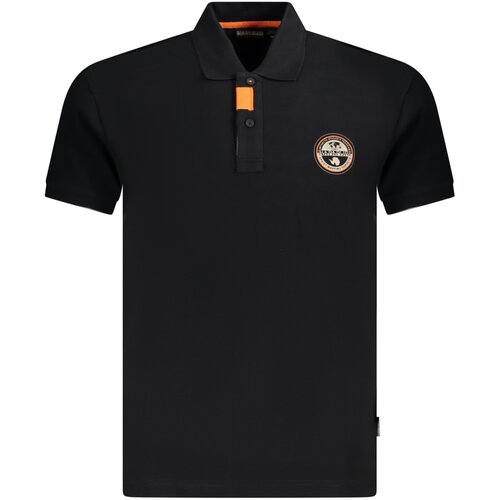 Napapijri POLO SHORT SLEEVE MEN BLACK Slike