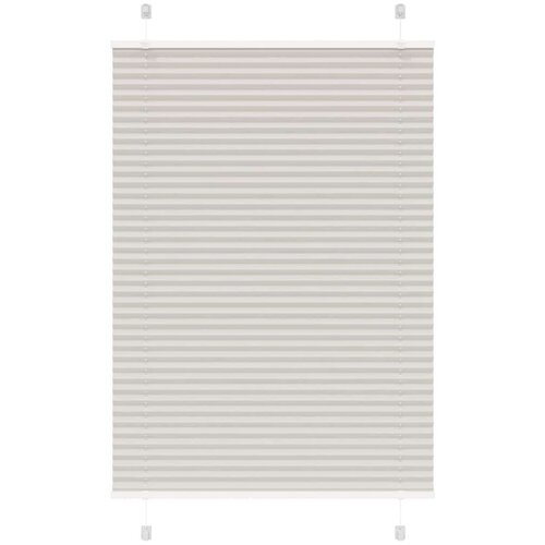 vidaXL Plisirana roleta svijetlosiva 85x150 cm širina tkanine 84,4 cm Cene