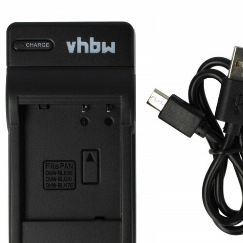 VHBW Polnilec za baterijo Panasonic DMW-BLG10 / DMW-BLE9 / DMW-BLH7, MicroUSB Cene