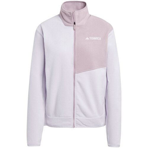 Adidas Funkcionalna jopa iz flisa mauve / pastelno lila / bela Cene