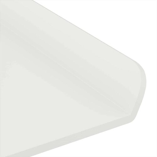 Polica na zidu s policom Zidne 2 pcs Bijelo 40 x 9 x 2 5 cm - Bijelo 40 x 9 cm 2 Slike