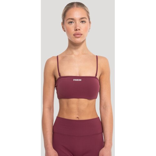 GymBeam Ženski sportski top Flow Wine S Cene