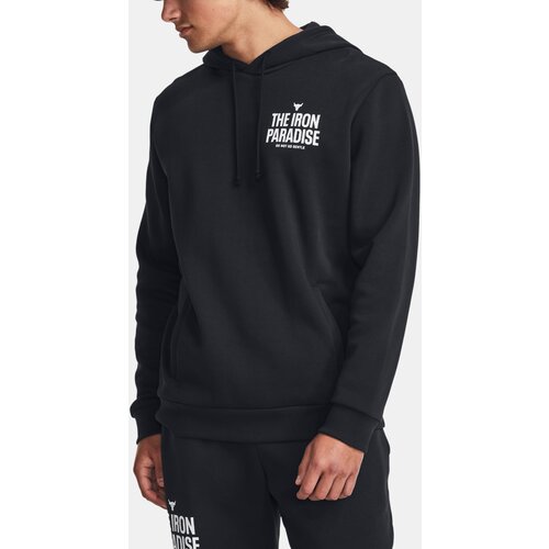 Under Armour Pjt Rock Rival Fleece Hoodie-BLK - Men's Cijene