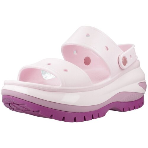 Crocs Japonke CLASSIC MEGA CRUSH SANDAL Rožnata Slike