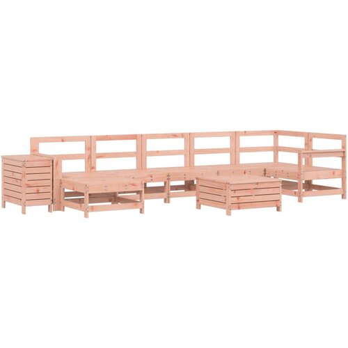 vidaXL 9-dijelni set vrtnih sofa od masivne duglazije i jelovine Cene