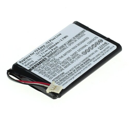 VHBW Baterija za Navigon 72 Easy / 72 Plus / 72 Premium, 1000 mAh Cijene