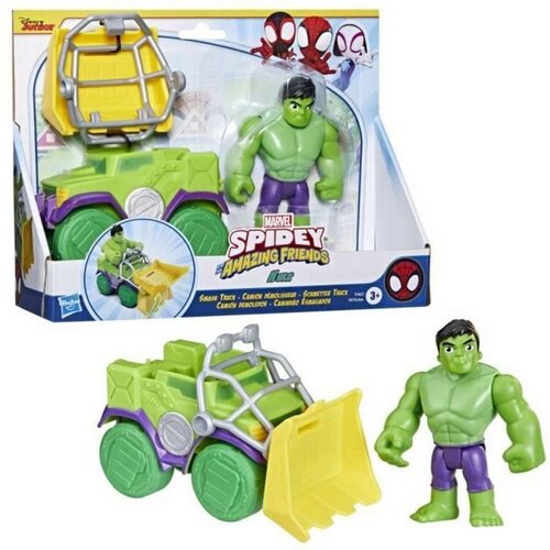  Playset Hasbro Spidey Hulk Wrecker Truck Set Cene