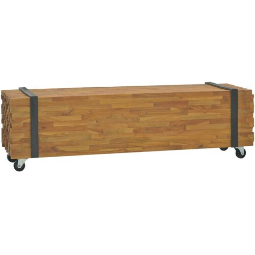 vidaXL TV stalak 110 x 30 x 32,5 cm od masivne tikovine Cijene