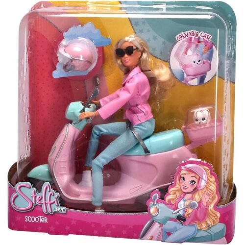 Simba Toys Steffi Love: Igrački set Steffi lutke s romobilom - Cene