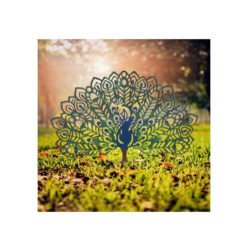 WALLXPERT Dekorativna figura Paun, 60x38 cm, 1,5 mm Cene