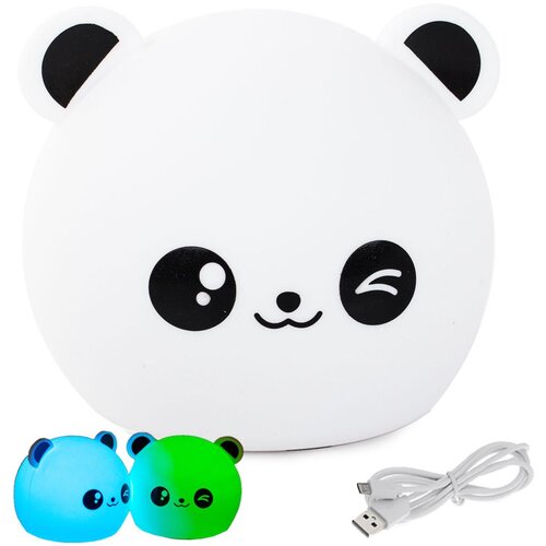  Led rgb punjiva meka dječja svjetla na dodir 1200mAh usb panda Slike