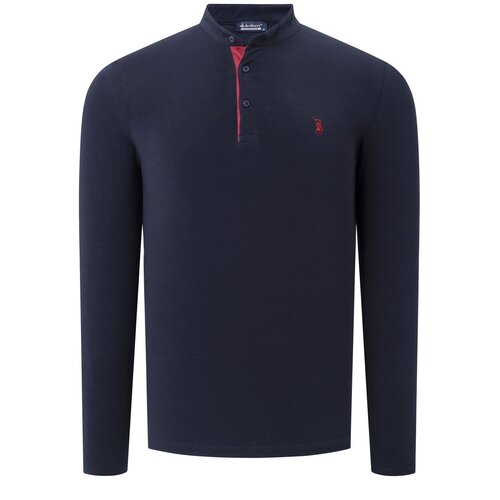 Dewberry V4009 MENS SWEATSHIRT-PLAIN NAVY BLUE Cijene