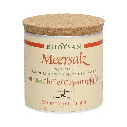 Khoysan Meersalz Morska sol z bio čilijem in kajenskim poprom