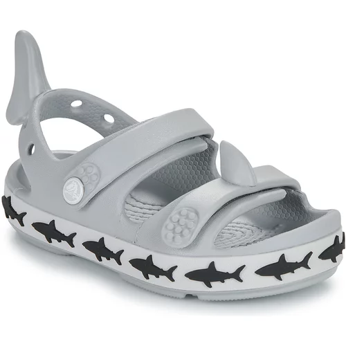 Crocs Odprti čevlji 'Crocband Cruiser' siva / svetlo siva / črna