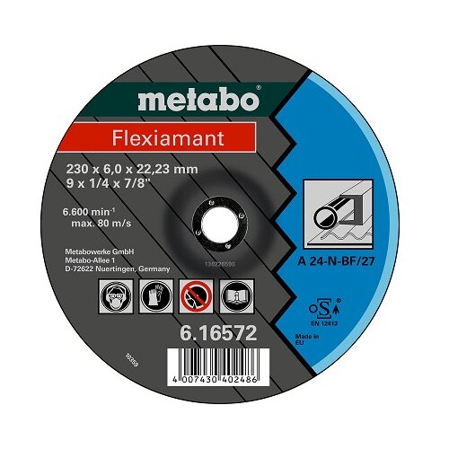 Metabo 155607 Brusna ploča za vi&amp;scaron;enamenski alat, 80mm Slike