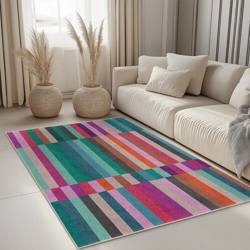 Mila Home Tirkizni periv tepih 160x230 cm Acid Rain &amp;ndash; Slike