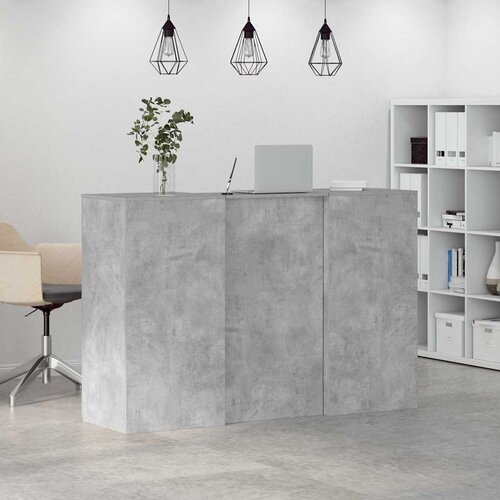  Recepcijski stol 155x50x103,5 cm konstruiranog drva Slike