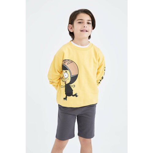 Defacto Boy Regular Fit Sweatshirt Fabric Shorts Slike