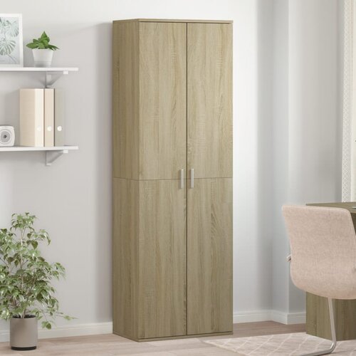 vidaXL Visoka komoda boja hrasta sonome 60x35x180 cm konstruirano drvo Cijene