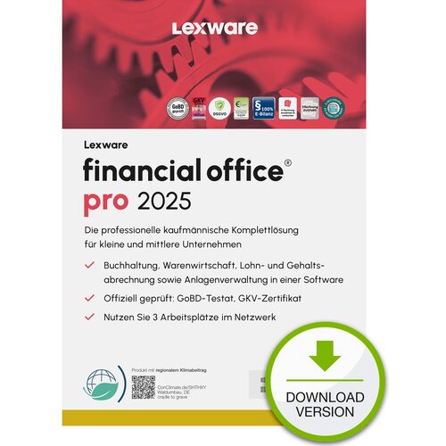 LEXWARE Anlagenverwaltung Pro 2025 - 1 Device, 1 Year - ESD-DownloadESD&amp;quot; Slike