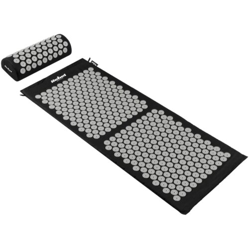 Rebel Active akupresurna prostirka za zdravlje s bodljama i jastukom, 110x42cm, XL, sivi bodlji Cijene