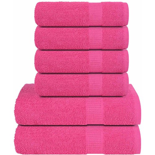  Set ručnika FROGN od 6 dijelova ružičasti 360 g/m&sup2; Cijene