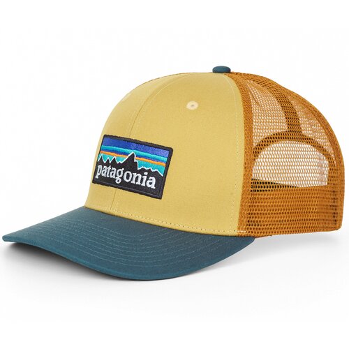 Patagonia Kape s &amp;scaron;iltom P-6 LOGO TRUCKER HAT pisana Slike