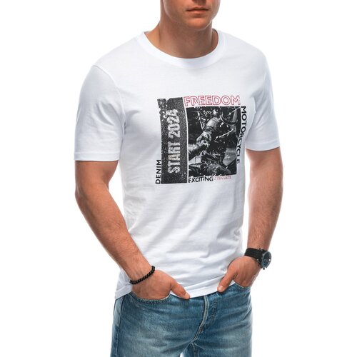 Edoti Men's printed t-shirt Cene