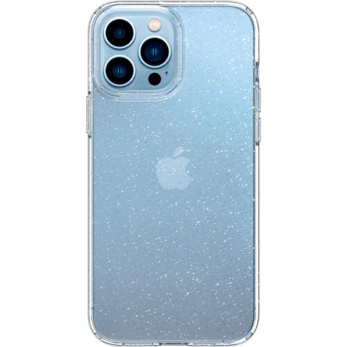 Onasi Silikonski ovitek z bleščicami za iPhone 15 Pro Max - prozoren s srebrnimi bleščicami Cene