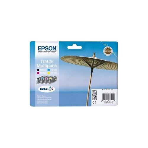  Kartuša Epson T0445 komplet 4 kartuš - original Cene
