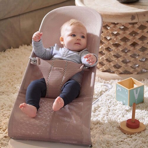 BABYBJORN njihaljka balance bliss mesh dusty pink Slike