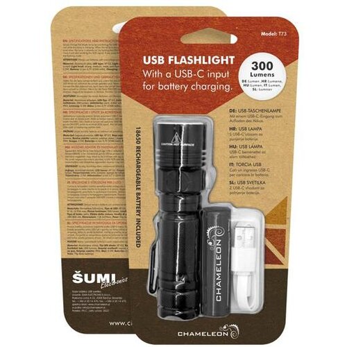 Chameleon Ročna svetilka T73 - Polnilna svetilka z 2200mAh baterijo Slike