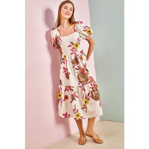 Bianco Lucci Dress - Pink - A-line Slike