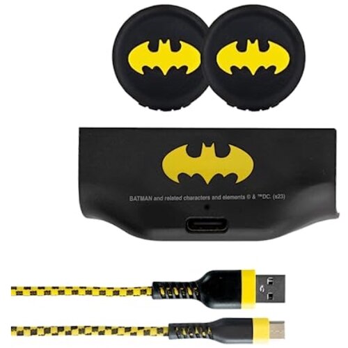 Frtec polnjenje in predvajanje batmana, združljivega z logotipom xbox serije x/s + grips, batman, 1000 mah polnilni akumulator + usb -c 3 m colors batman, dc, uradno licenciran, (21320485) Cene