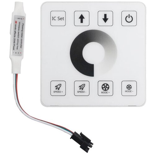  Touch LED kontroler za adresabilne &amp;quot;running&amp;quot; (trčeće) LED trake 5-24V Slike