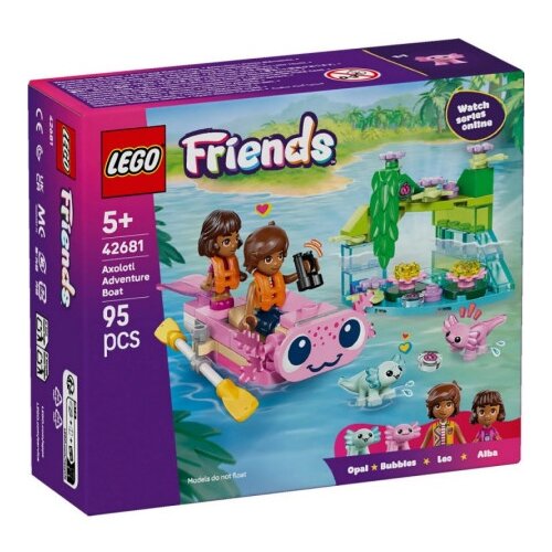 Lego friends axolotl adventure boat ( LE42681 ) Cene