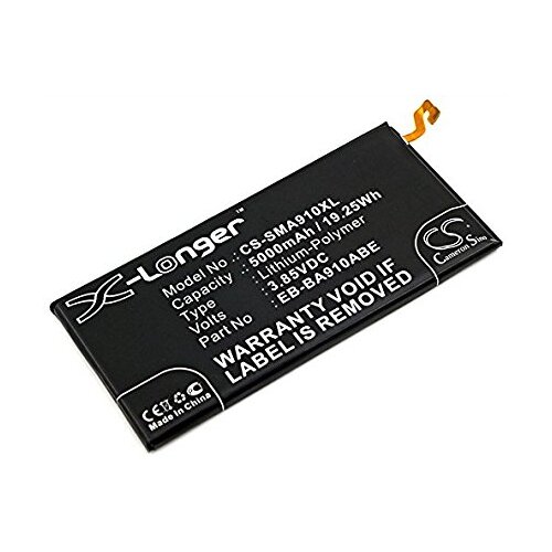 VHBW Baterija za Samsung Galaxy A9 Pro / SM-A910, 5000 mAh Slike
