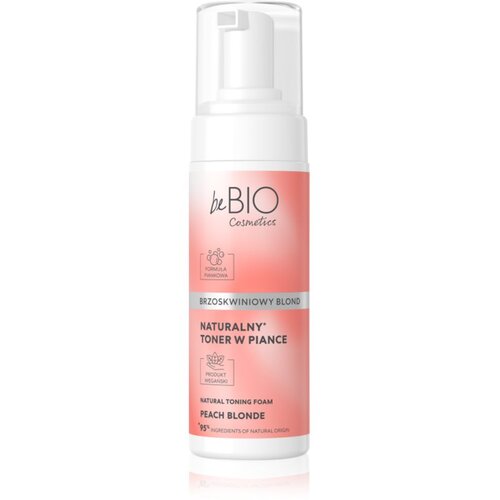 BeBIO Natural Foam Toner Peach Blonde pjena za toniranje za kosu 120 ml Slike