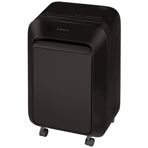 Fellowes Uničevalnik dokumentov Powershred&amp;reg; LX210, delci 4 x 12 mm, 16 listov, črne barve Slike