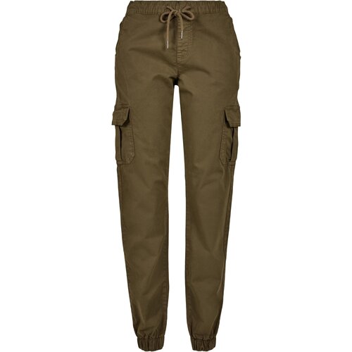 Urban Classics Women&amp;#039;s high-waisted cargo jogging pants summerolive Slike