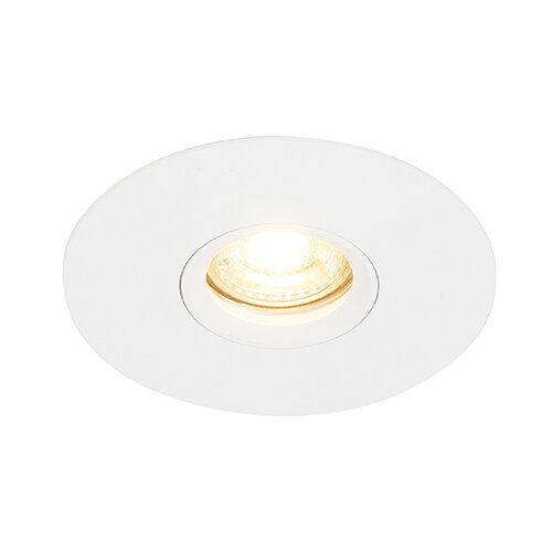 QAZQA Smart inbouwspot wit incl. Wifi GU10 50mm - Buco Cene