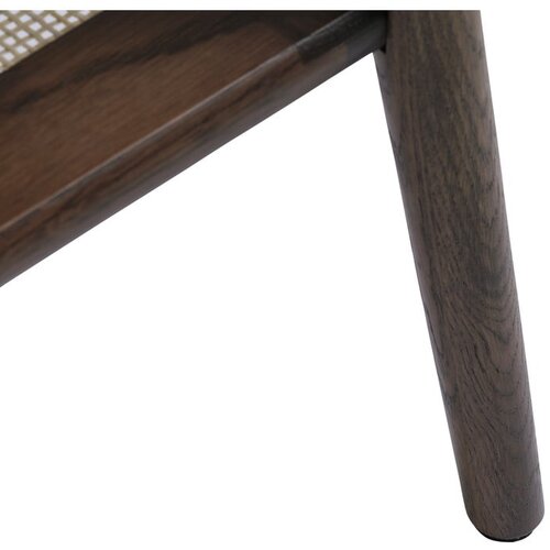 Unique Furniture Rjava mizica z mizno plo&amp;scaron;čo v hrastovem dekorju 60x120 cm Barrali &amp;ndash; Slike