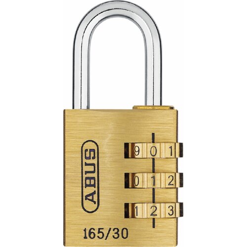 Abus Lokot sa šifrom 165/30 SB (Širina: 31 mm, Mjed, Broj brojčanika: 3 Kom.) Cijene